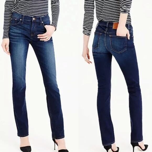 J. Crew 26 Matchstick Jean in Stanton Dark Wash - Picture 1 of 3